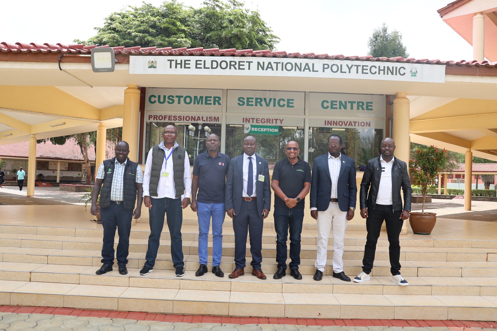 Today Friday 20th Feb 2026, a team from Safaricom PLC lead by Paul Okayo - squad lead - lake basin and Rift,Stephen Karanja  - Regional sales lead